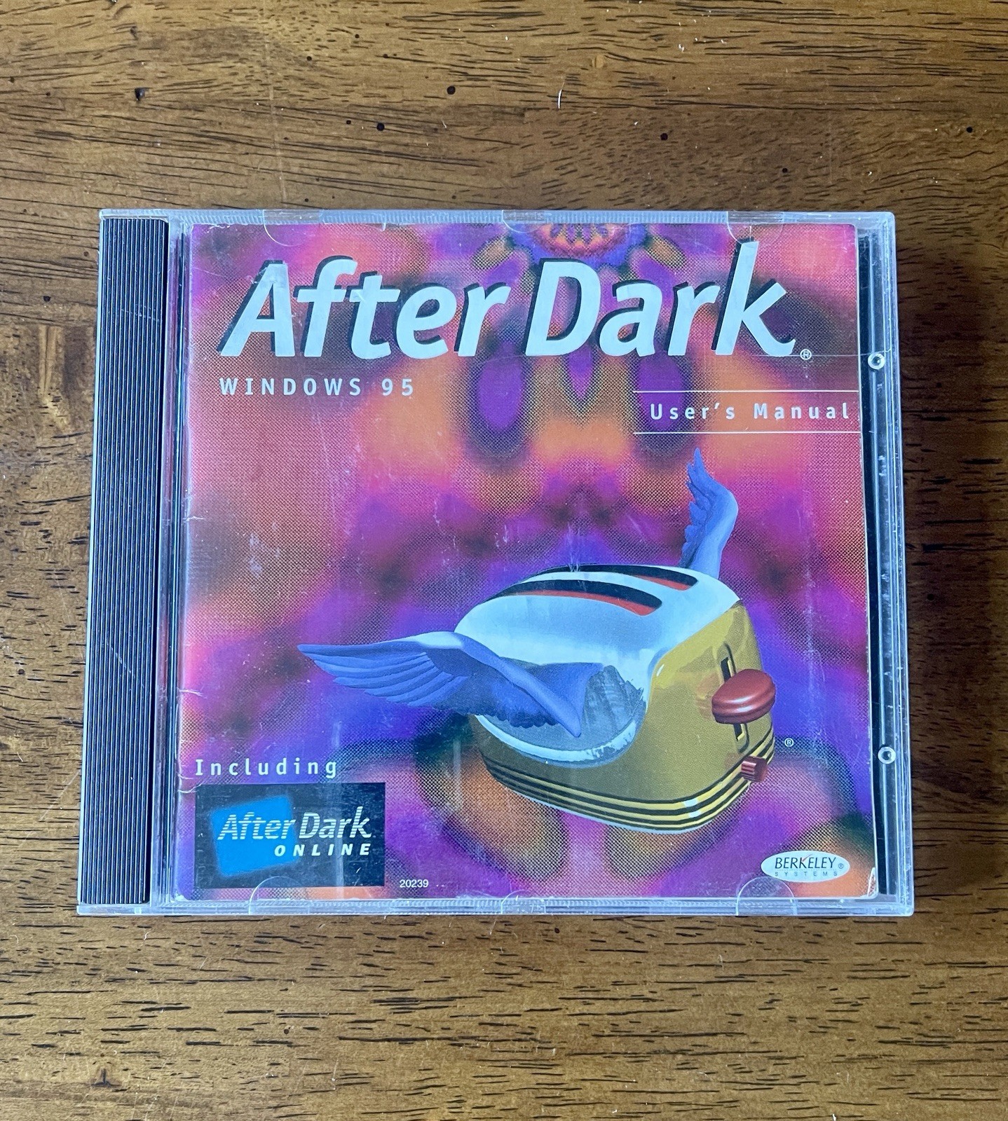 Berkeley Systems After Dark Screen Saver Version 4.0 CD w/ User Manual - 1996