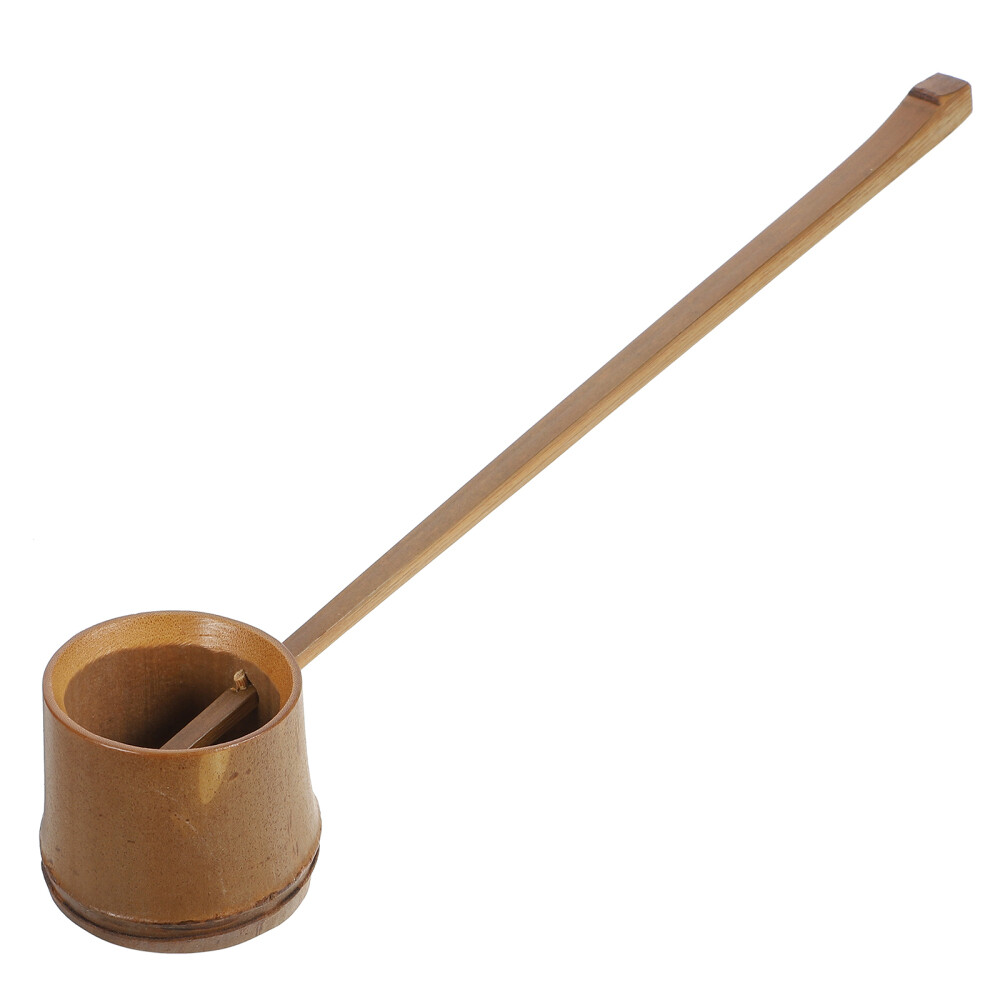 Japanese Water Ceremony Ladle Serving Bamboo Spoon