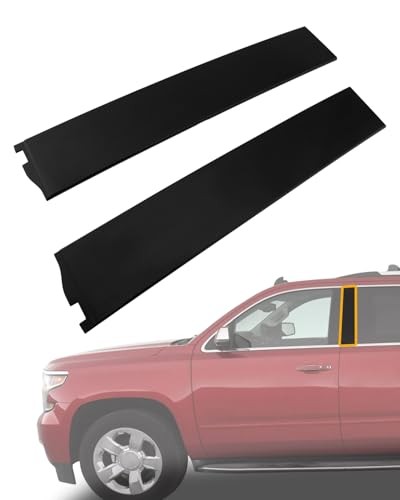 B-Pillar Trim Molding Standard & Extended Version Rear Door B - Pillar (2PCS)