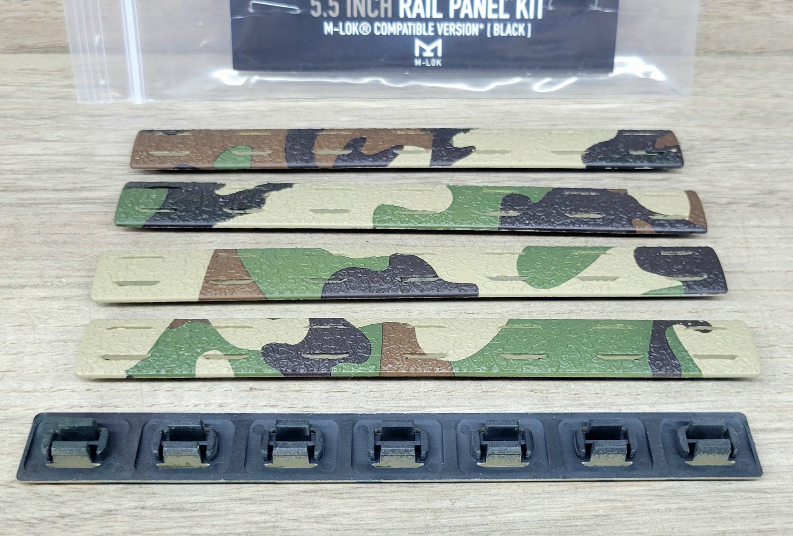 BCM RAIL COVER: MLOK: M81 CAMO (CUSTOM)