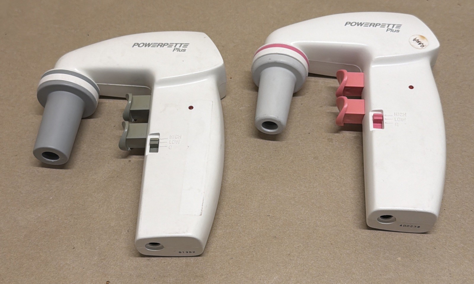 Lot of 2 Used Jencons Powerpette Plus Pipette Controllers
