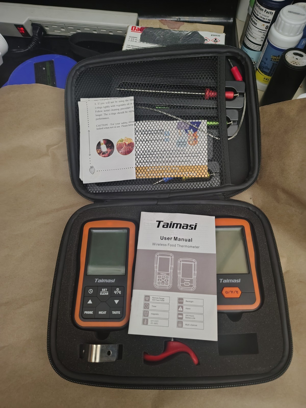 Taimasi Wireless BBQ Meat Thermometer