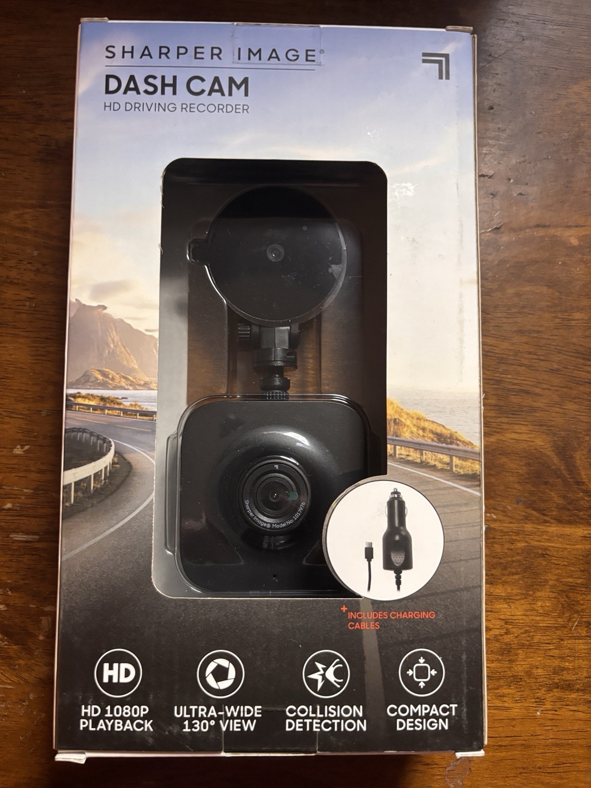 Sharper Image Dashboard Cam HD Driving Recorder