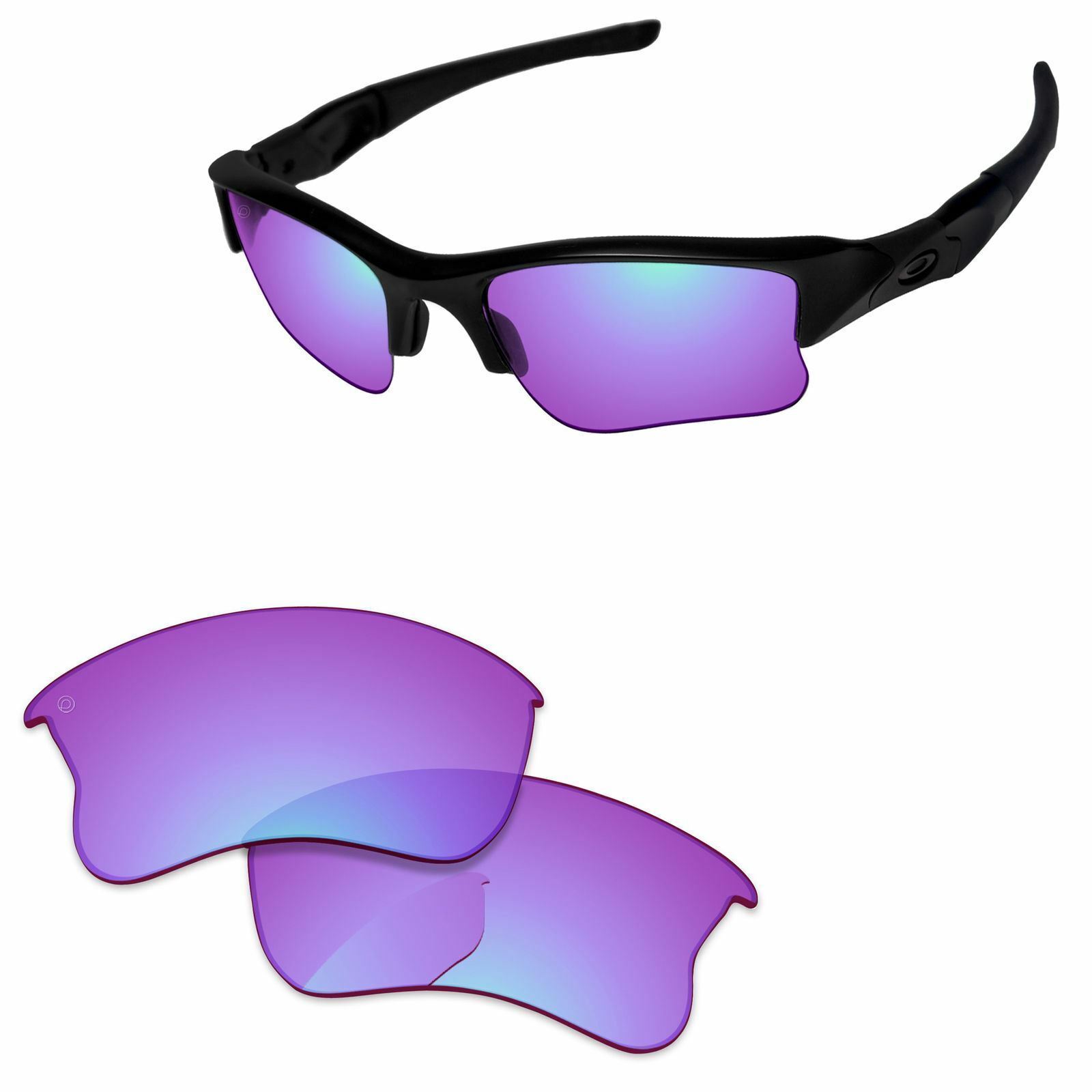 Lenslog Magenta Golf Replacement Lenses For-Oakley Flak Jacket XLJ