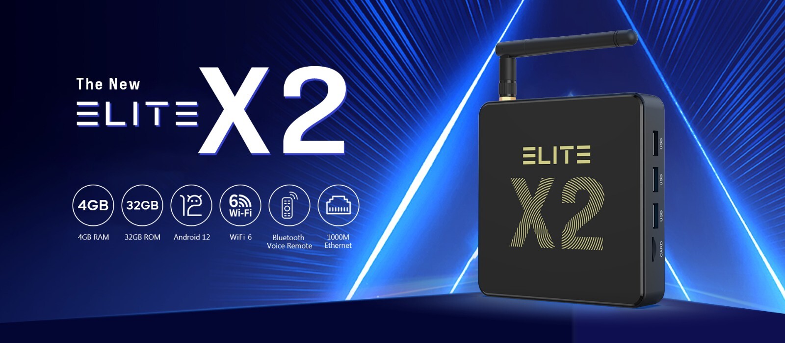 Elite X2 2025 4GB RAM Memory 32GB Storage Android Media Player