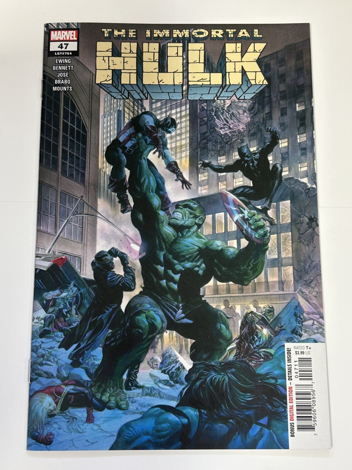 IMMORTAL HULK #47 (764) 2021 NEAR MINT ALEX ROSS MARVEL COMICS b-387
