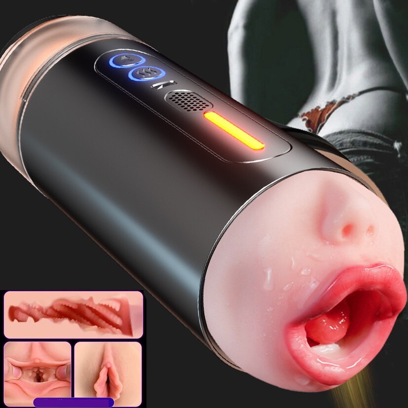 Men Masturbators Automatic Handsfree Stroker Cup Sex Toy Penis Masterbater Adult