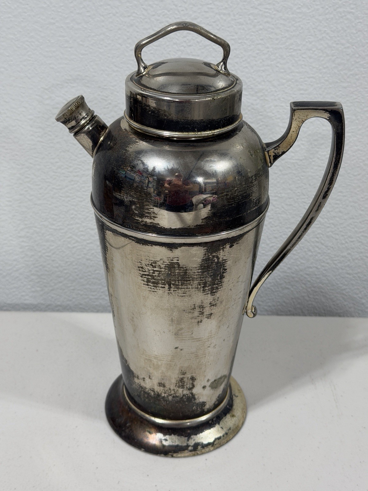 Art Deco EPNS Silver Plate Cocktail Shaker