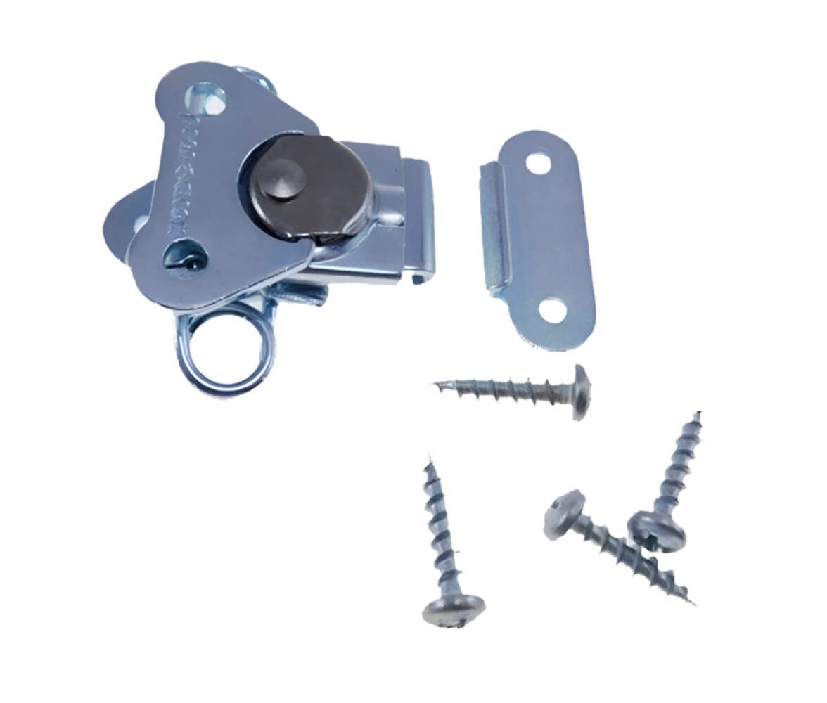 PENN ELCOM 7365/0334 Butterfly Latch & Keeper w/ Screws - ZINC