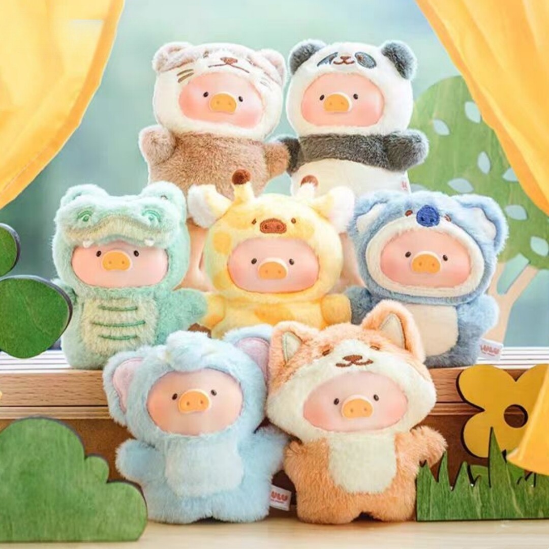 TOYZERO+ LuLu The Piggy Animal Party Puppet Show Plush Series Confirmed Figure
