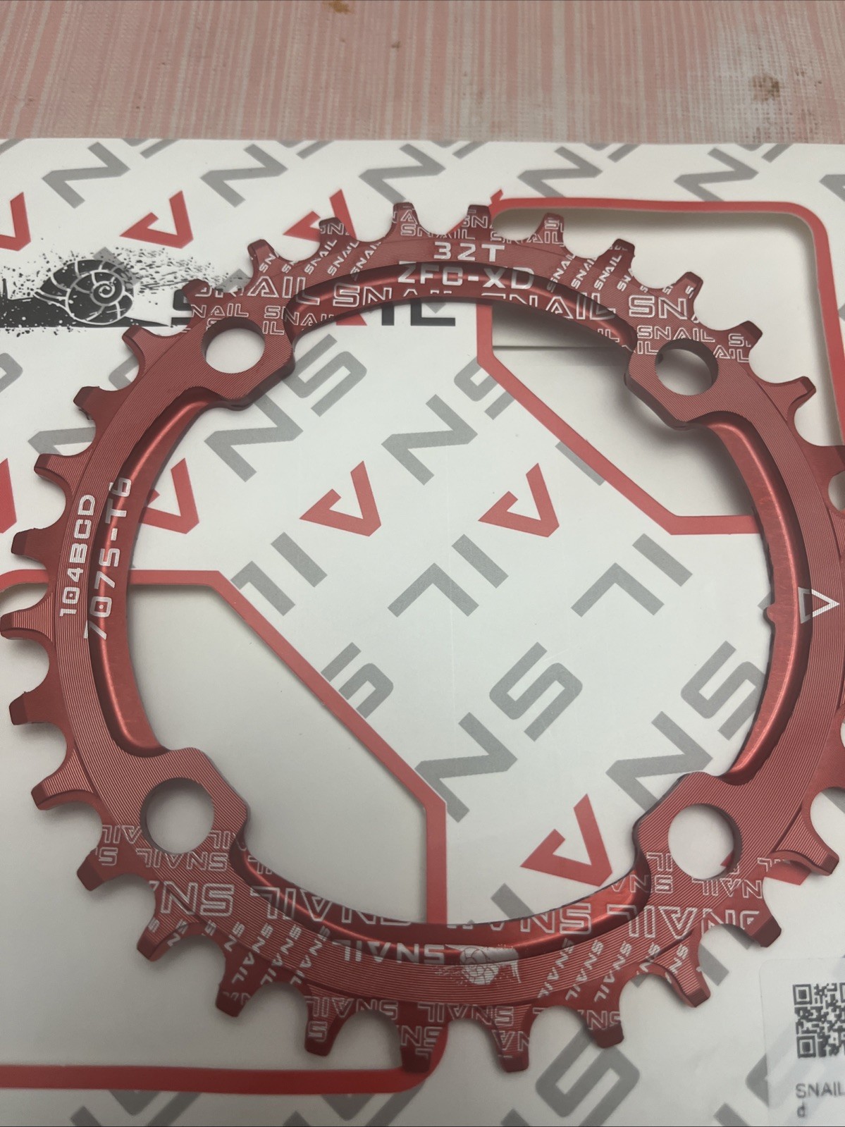 SNAIL PP 32T - TY - 104BCD Round Chain Ring.