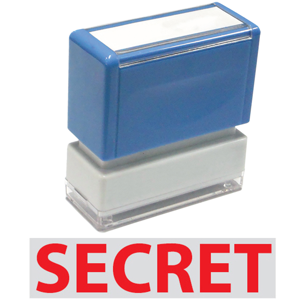 Secret - JYP PA1040 Pre-Inked Rubber Stamp (Red Ink)