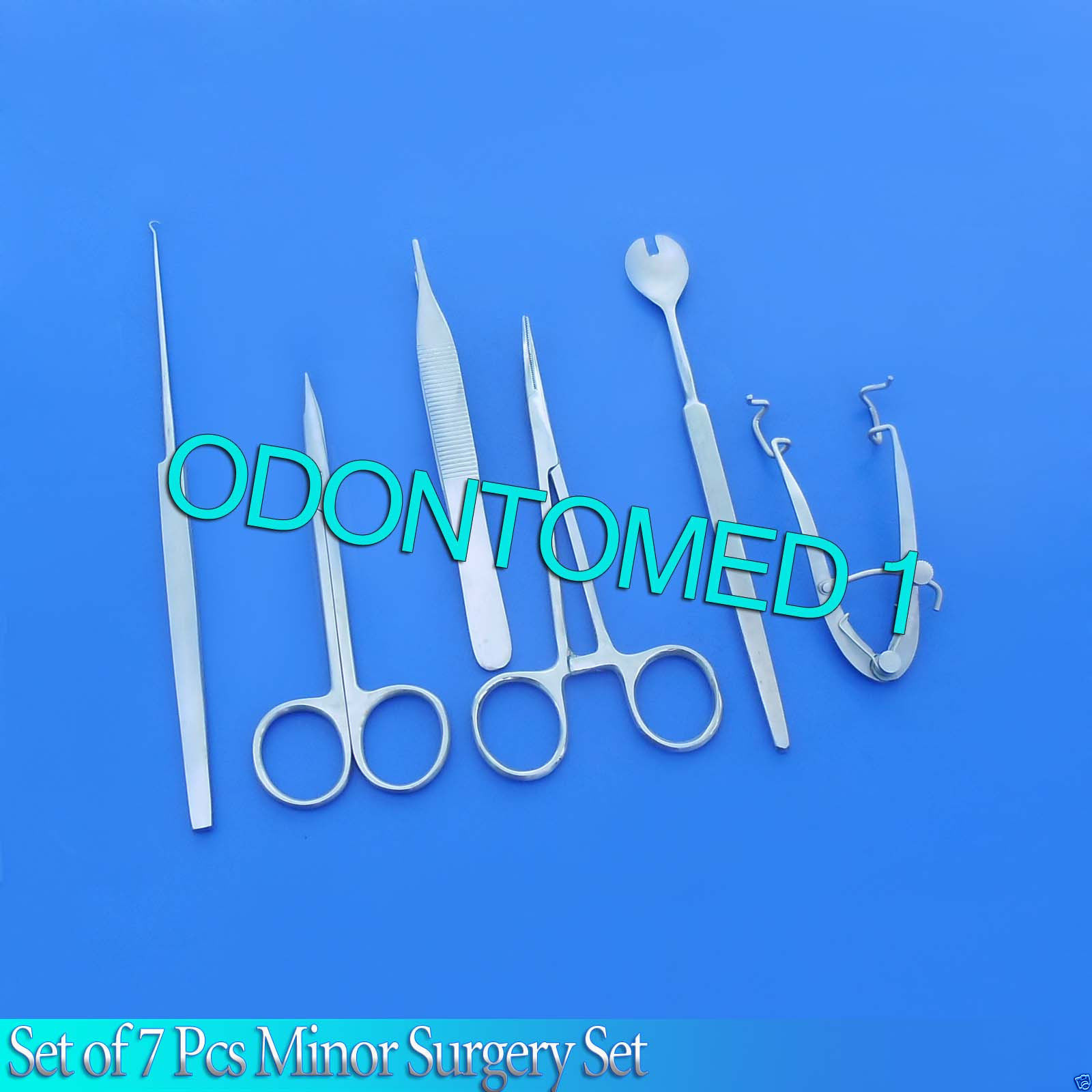 SET OF 7 PC O.R GRADE ENUCLEATION MINOR MICRO SURGERY OPHTHALMIC INSTRUMENT KIT