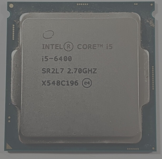 Intel Core i5-6400 / 4 x 2.70GHz / 6MB / 8GT/s LGA 1151 Processor