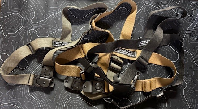 3 POINT Chest Harness For Holster w/Hardware *BLACK* FREE Shipping