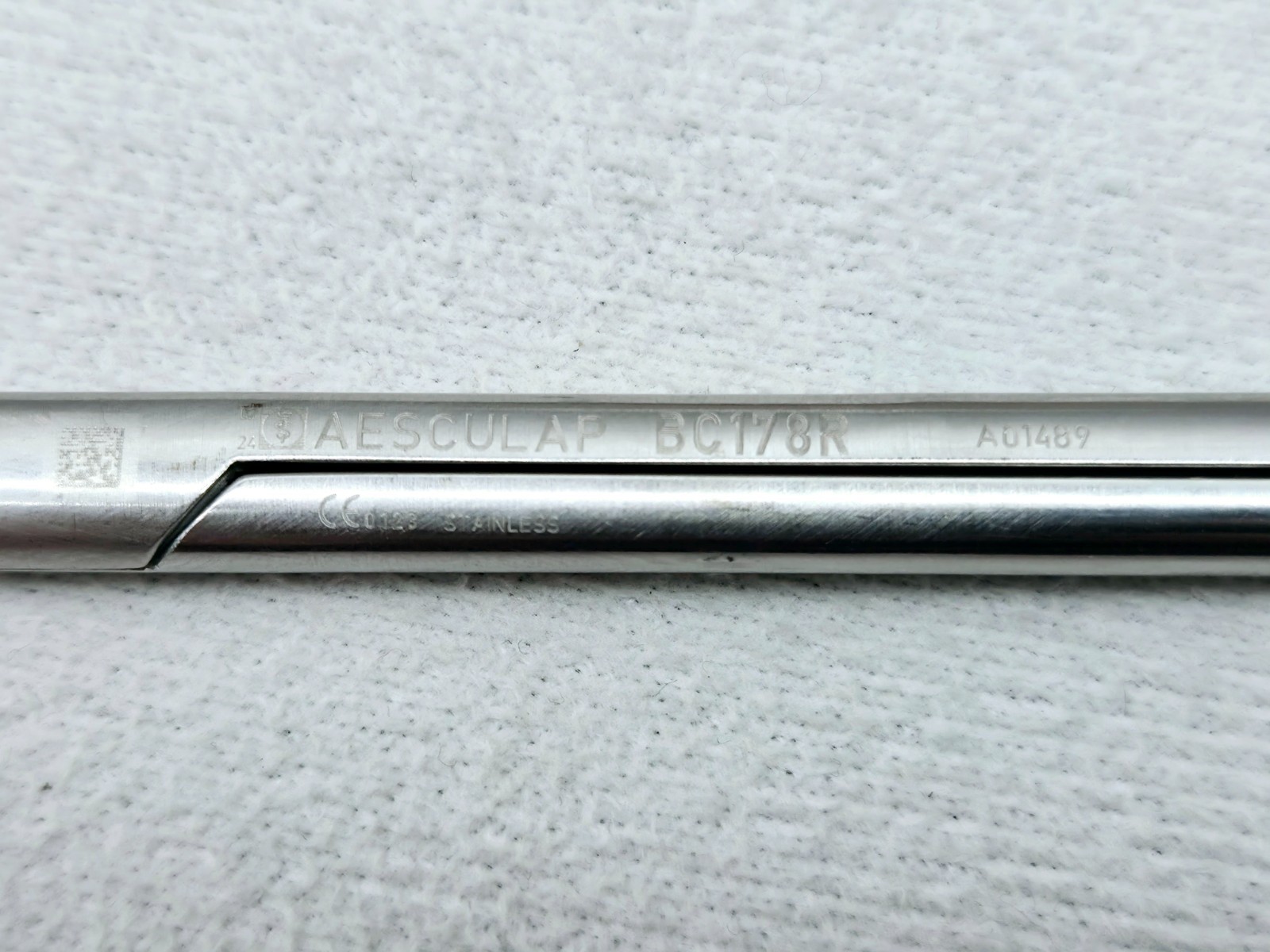 Aesculap BC178R Potts Tenotomy Scissors, Curved, 6 7/8"