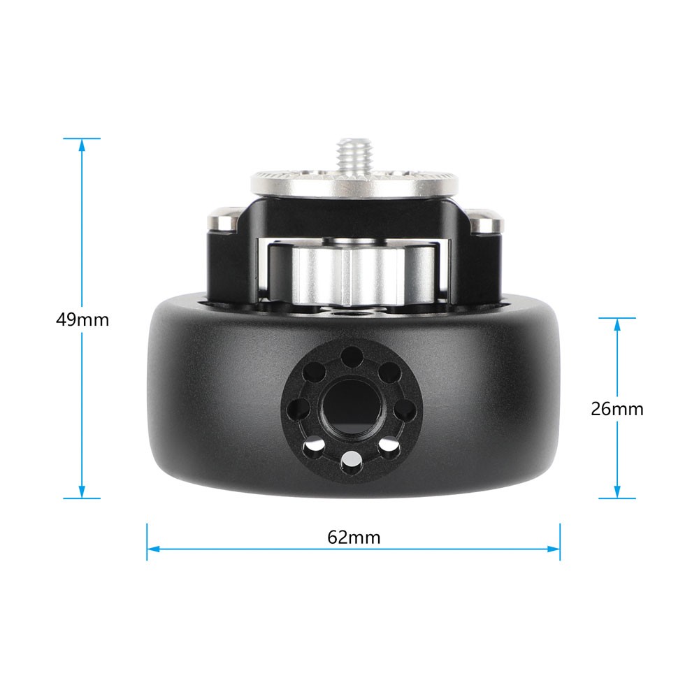 CAMVATE Side Handgrip with ARRI-Compatible Rosette Mount for Camera Cage Rig