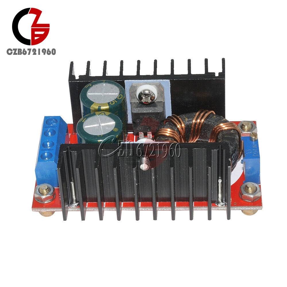 2PCS DC-DC Boost Converter 10-32V to 12-35V 6A Step Up Power supply module 150W