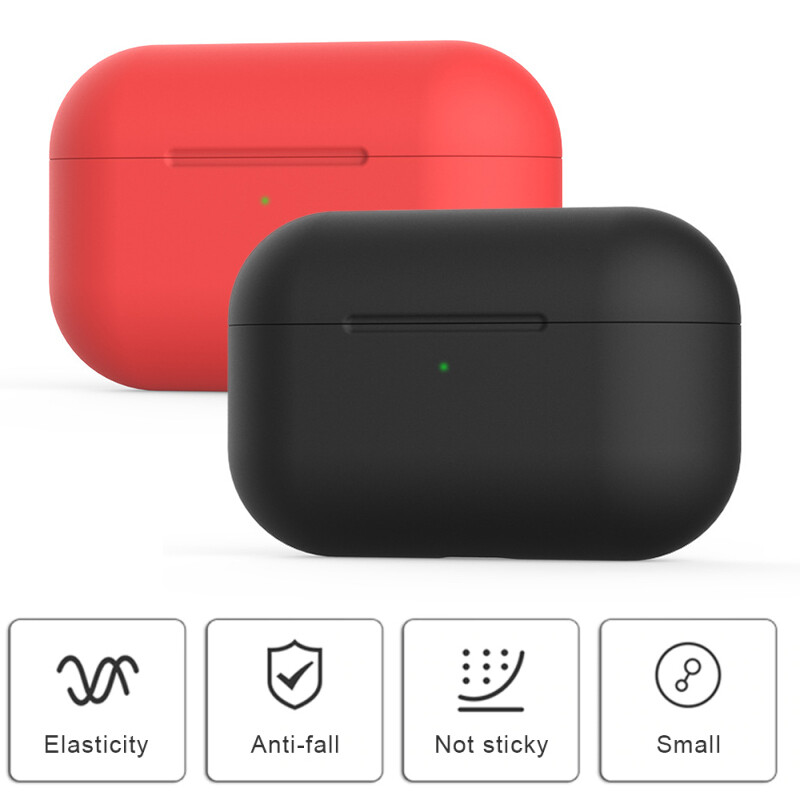 For Apple AirPods PRO Wireless Charging Case Silicone Cover Protective Skin