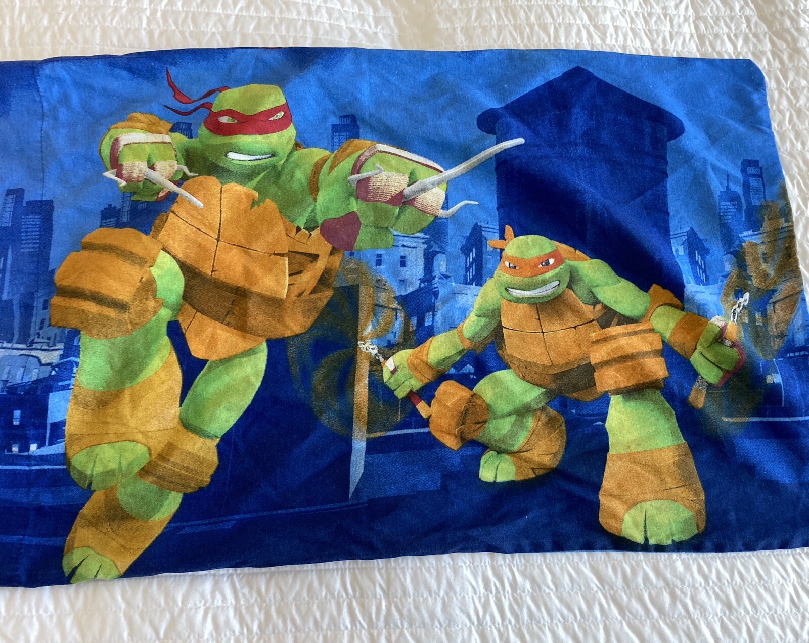 Teenage Mutant Ninja Turtles STANDARD size Nickelodeon Pillow Case Sham