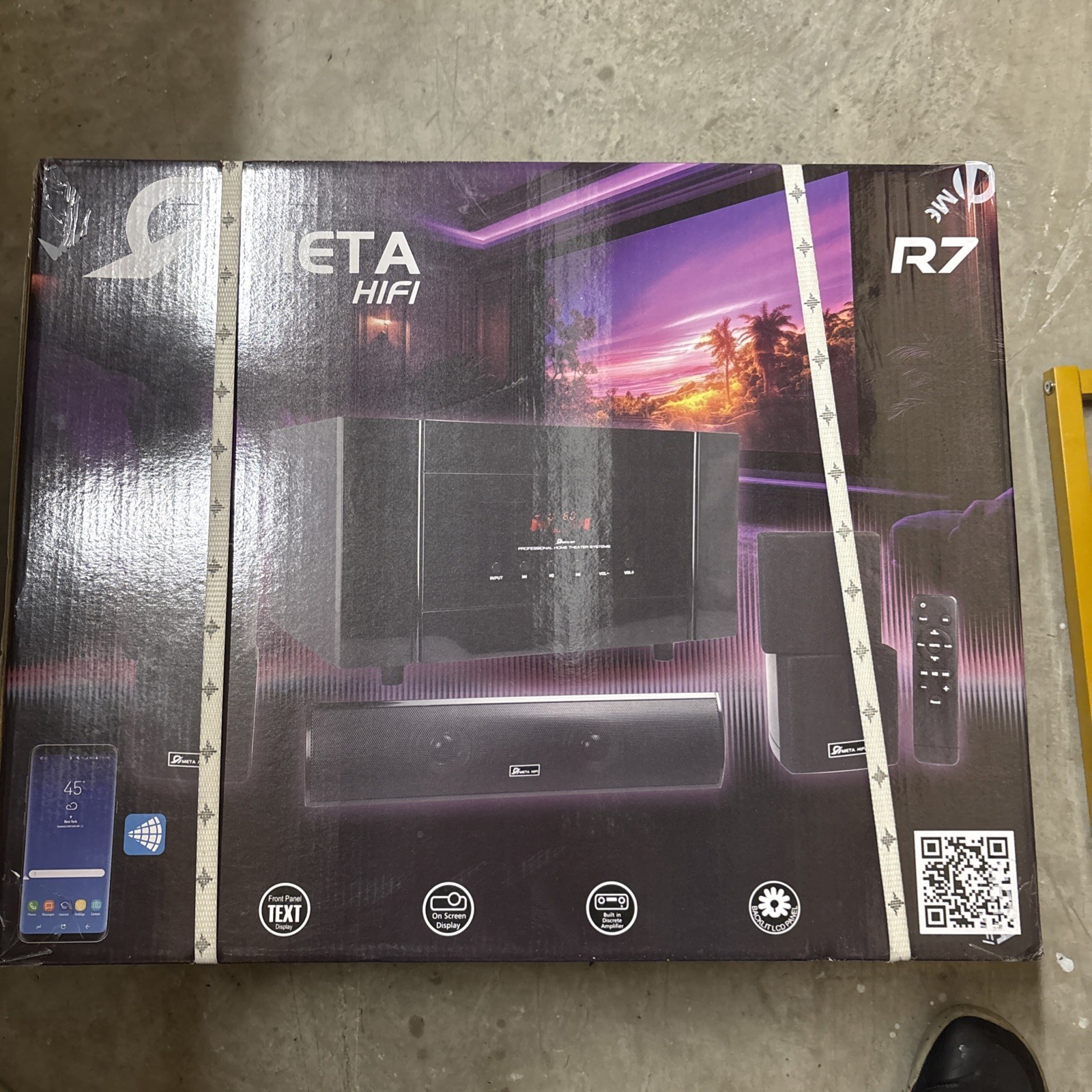 Meta HiFi R7 Home Theatre 1500 Watts Multi-Channel Surround Sound - New In Box