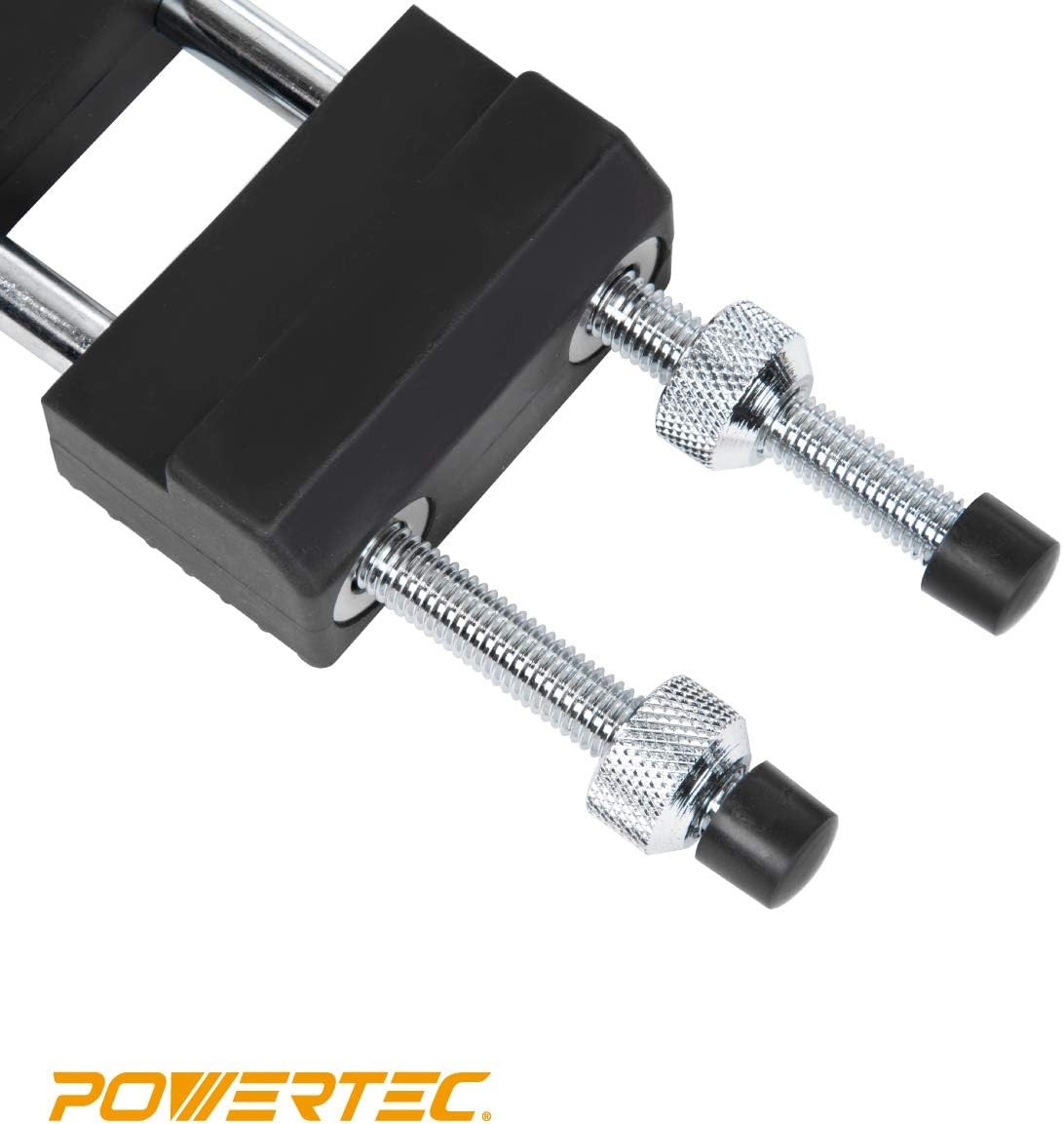 POWERTEC Sharpening Stone Holder – Adjustable 5-1/2 to 9", Black