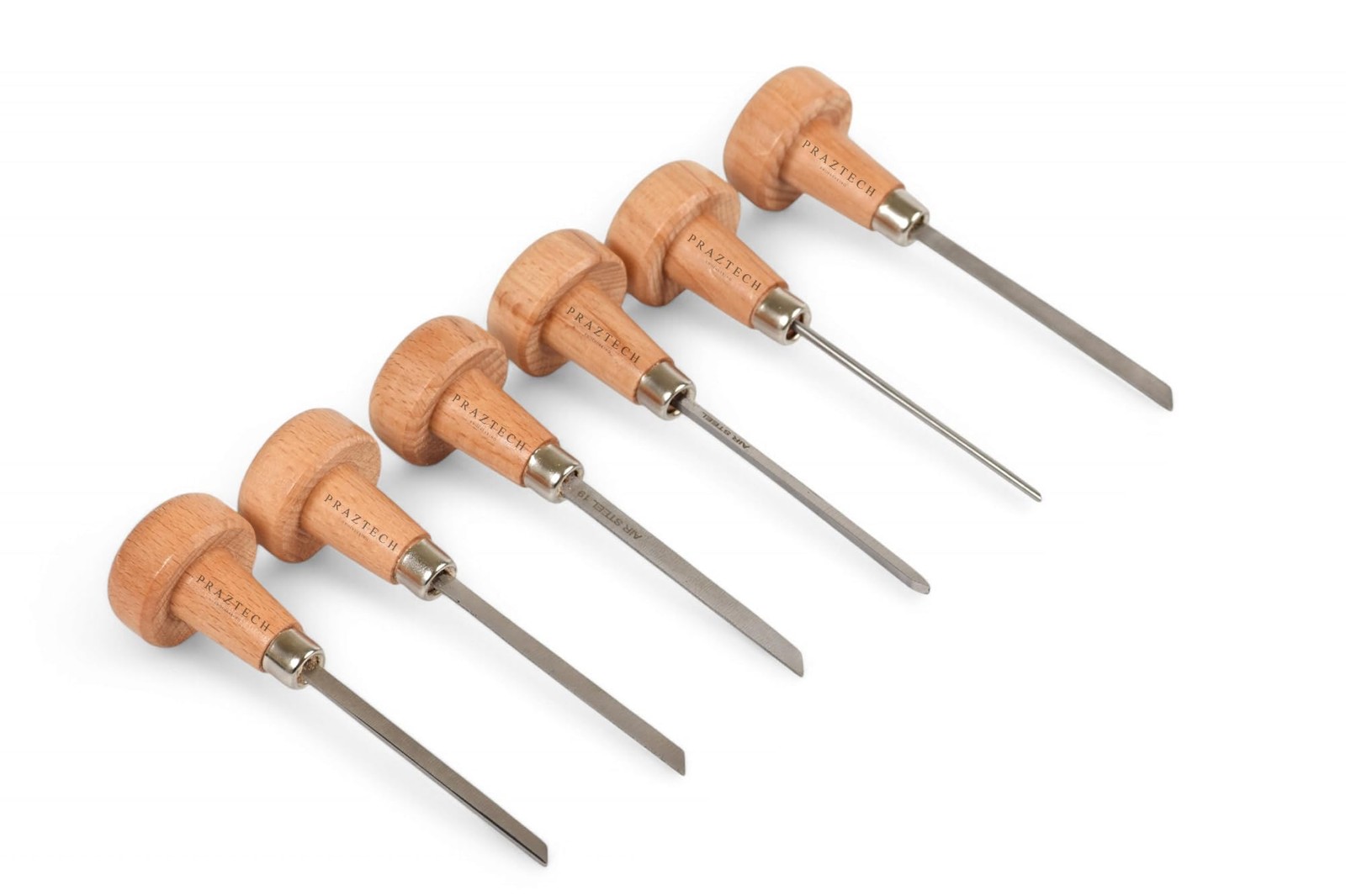 ® New 6pcs Gravers with Wooden Handles | Engraver Tool Clock Set | Jeweller H...
