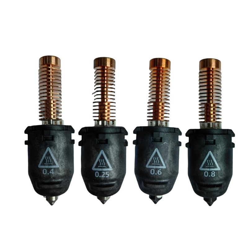 3D Printer Nozzle For AD5M 5M 280℃ High Flow Printing 0.25 0.4 0.6 0.8mm