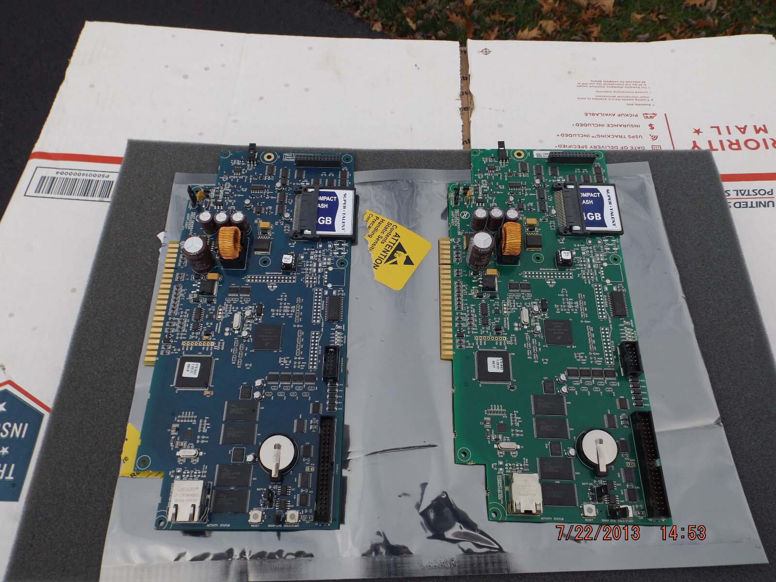 (1) **Used** Simplex 4100-7158 NPX Master Controller CPU Card 566-719 K