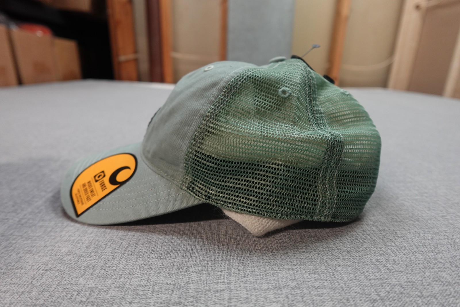 Carhartt SnapBack Hat Cap Mens One Size Green Force Mesh Trucker Lightweight NWT