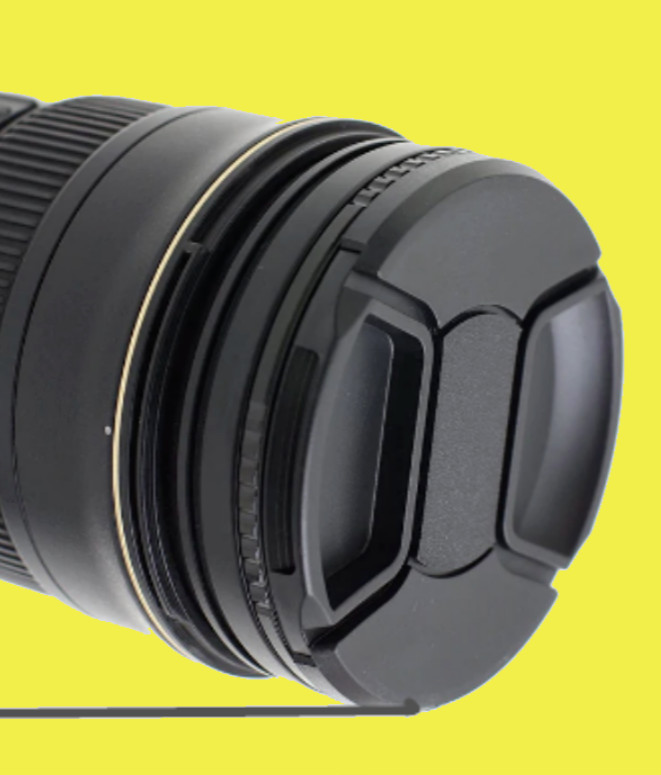 FRONT SNAP-ON LENS CAP  DIRECTLY TO CAMERA NIKON COOLPIX L320 L 320 +HOLDER