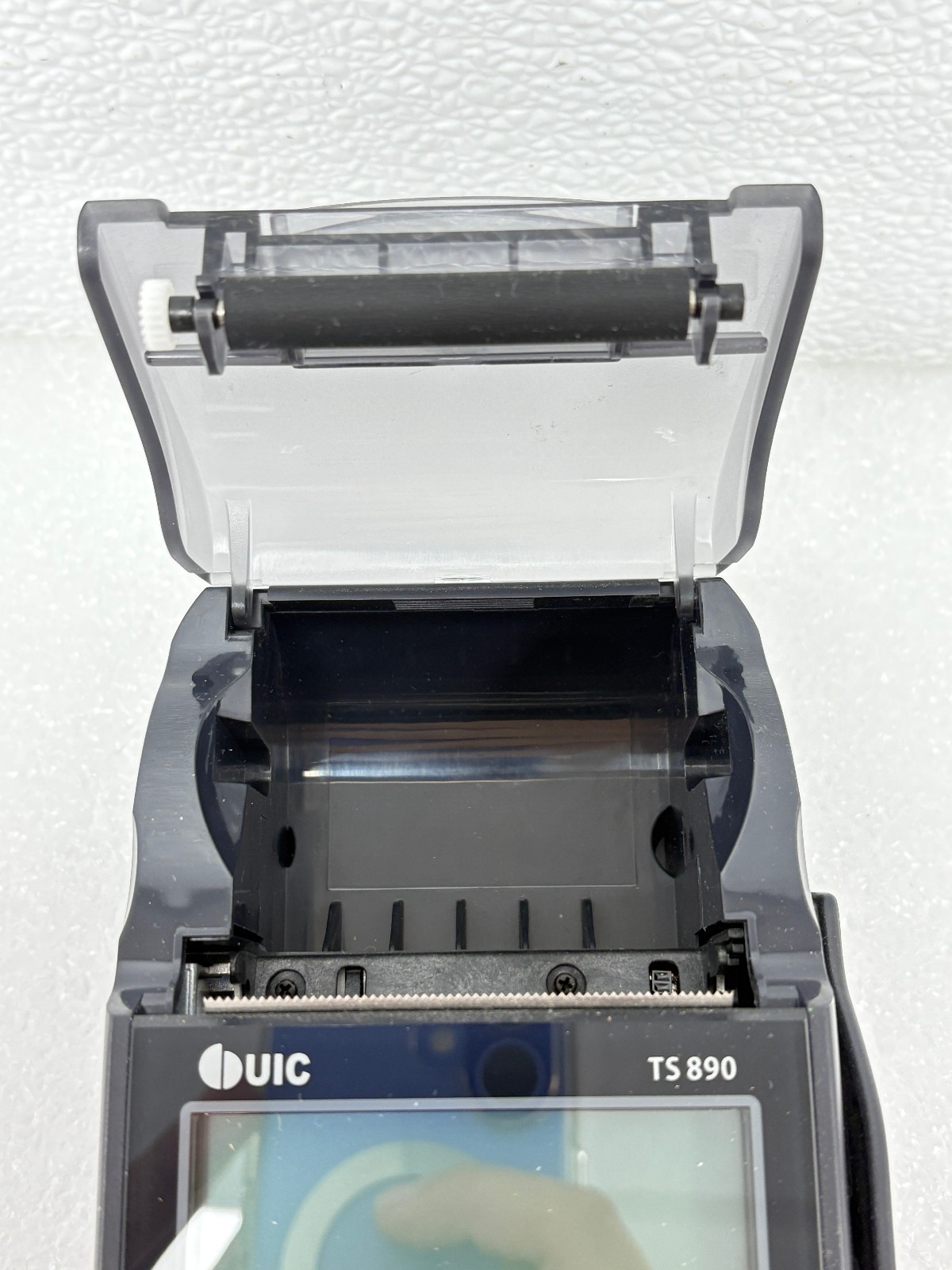 Pre Owned | UIC TS890 Credit Card Payment Terminal POS Reader Only - Black