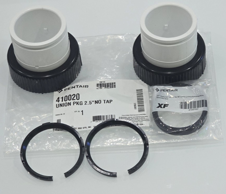 PENTAIR UNION KIT 2.5" 410020 NO TAP 1"