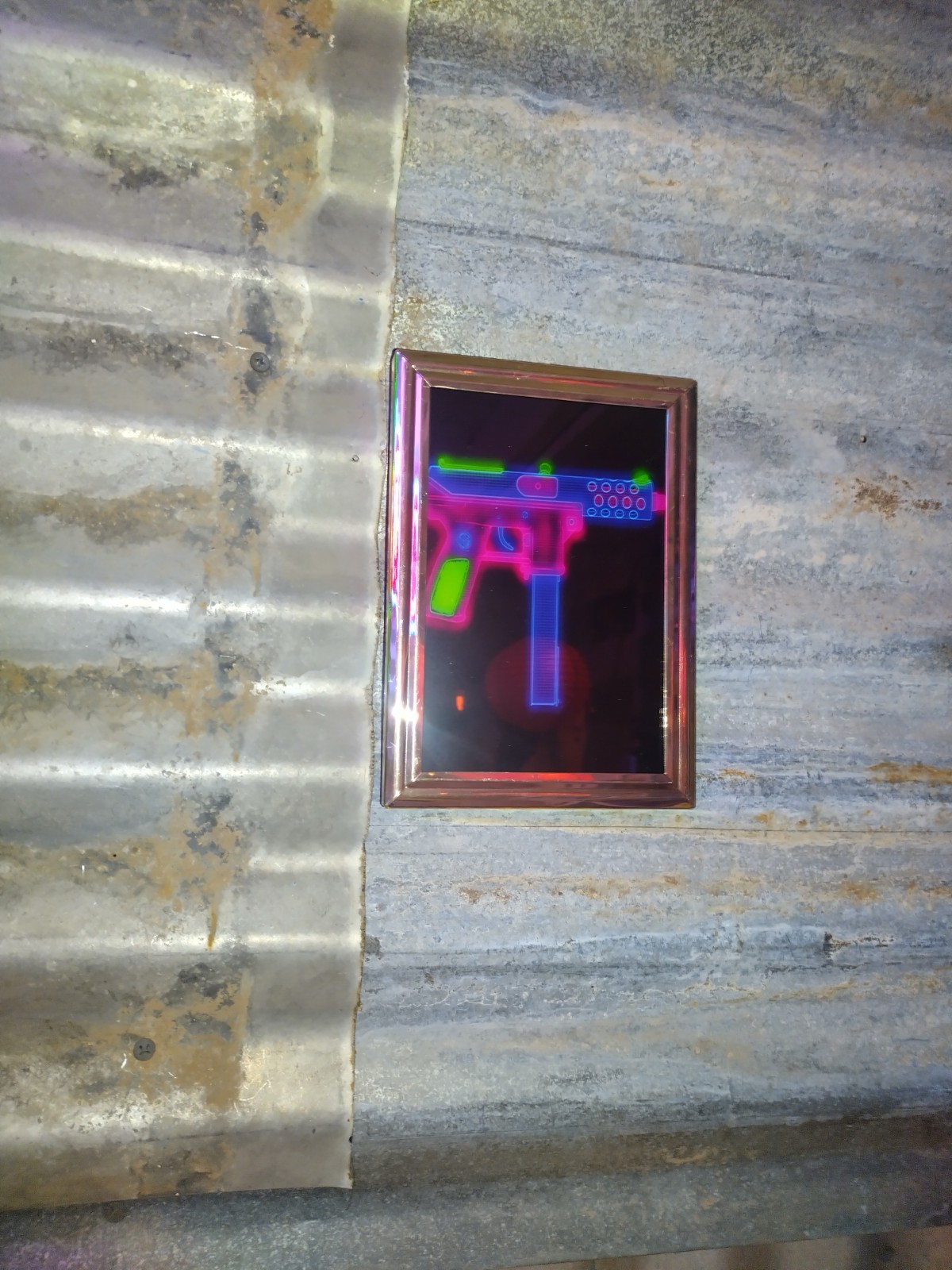 Neon Tec 9 Art Print By Neon Nicho