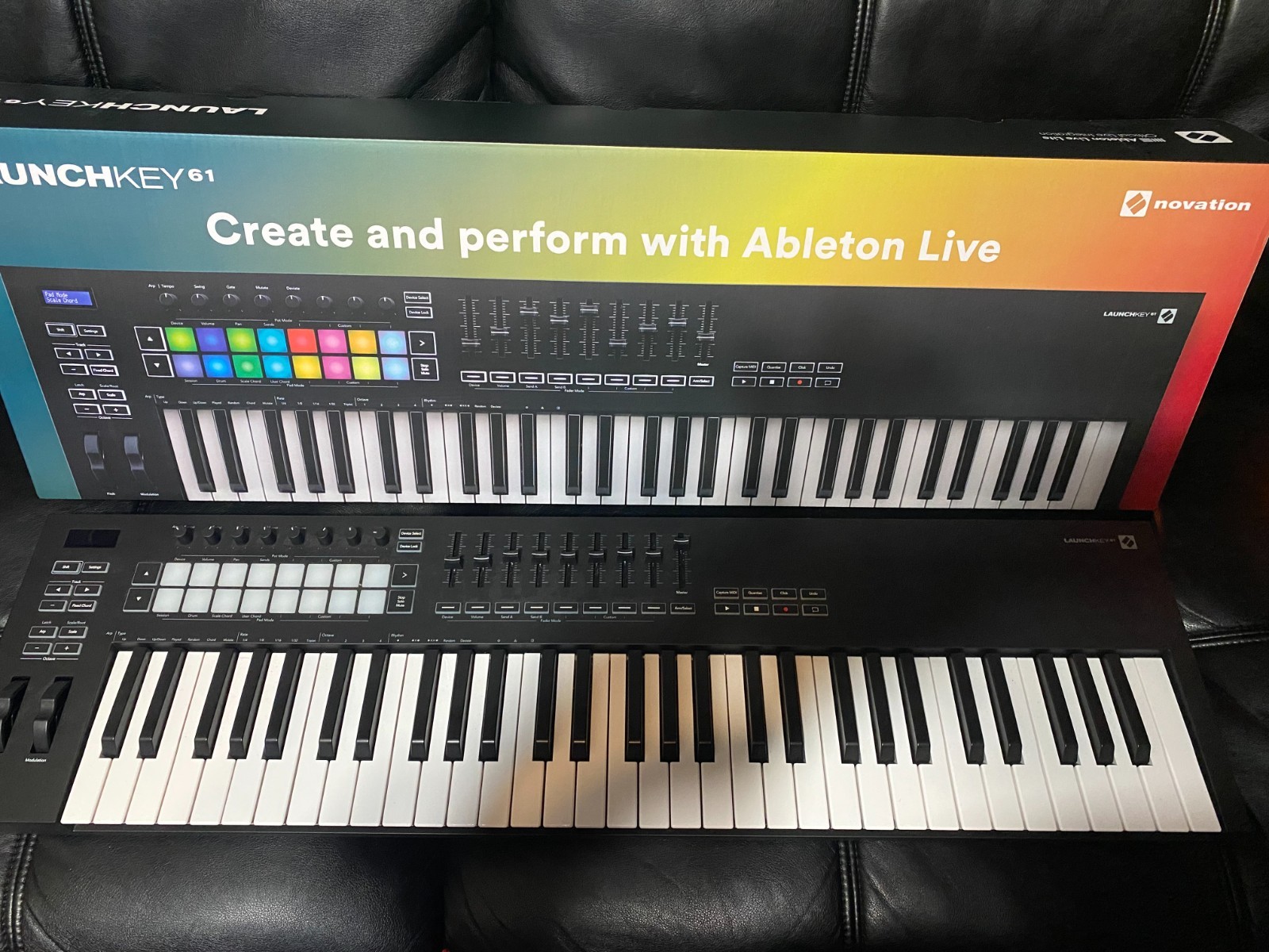 Novation Launchkey MK3 61-Note Keyboard Controller - Black