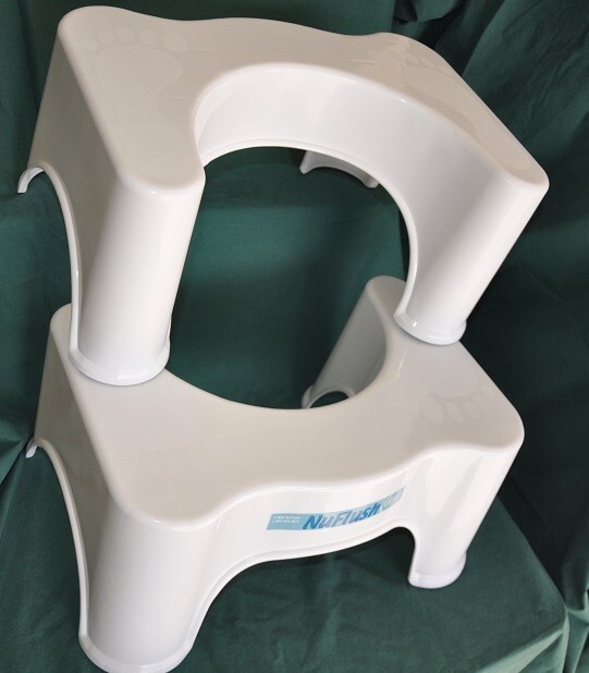 NuFlush Squat Toilet Stool, Multipurpose, Little Boy Potty Training, (2 Pack)