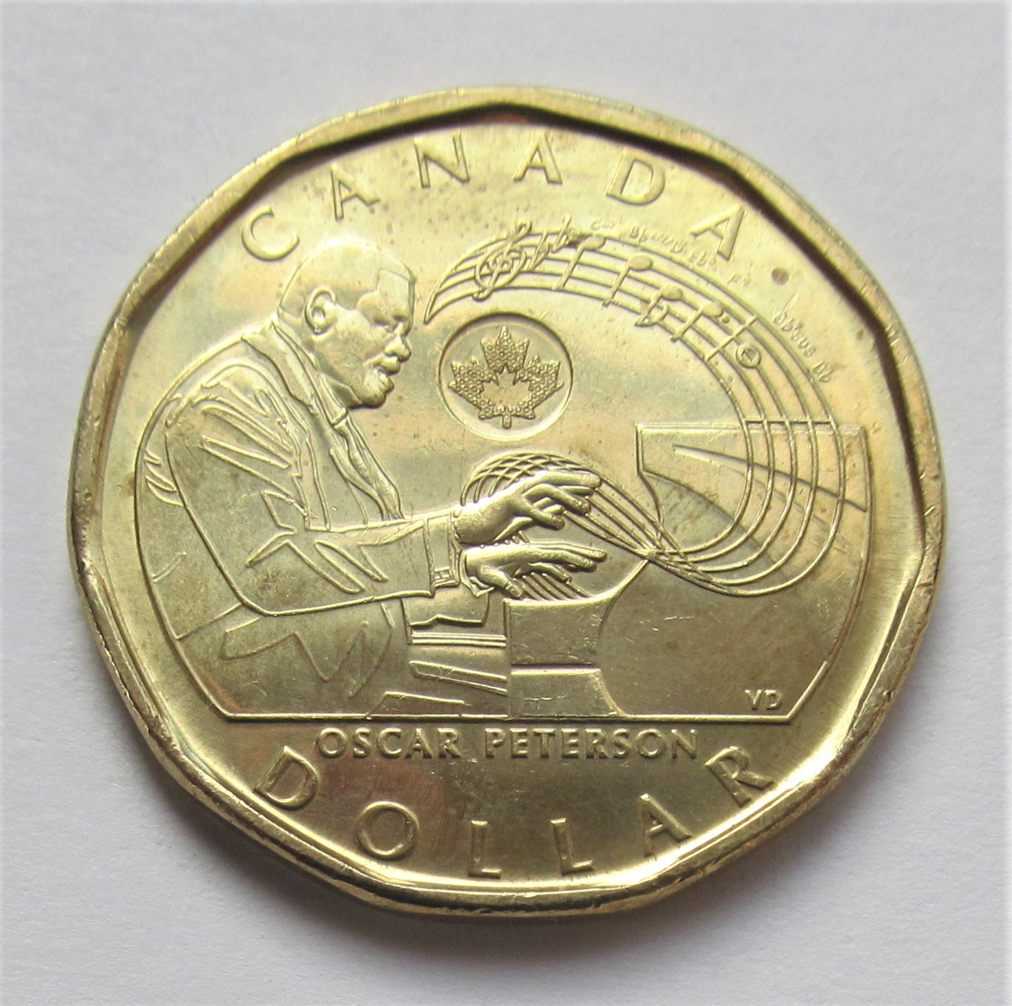 2022 Oscar Peterson Canada 1 Dollar  Loonie - combined shipping