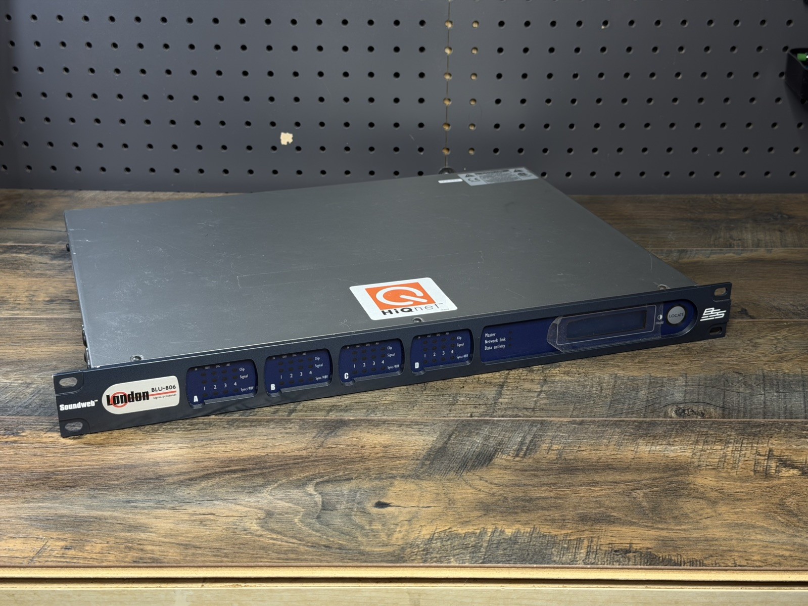 BSS Soundweb London BLU-806 Dante Signal Processor Rack Digital Audio