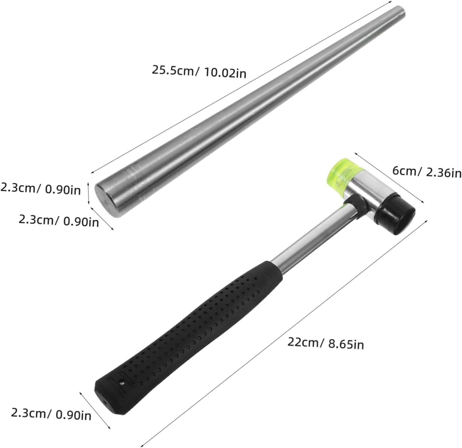 Ring Mandrel Sizing Tool Set Modify Ring Hammer Enlarger Jewelry Mallet Mandrel