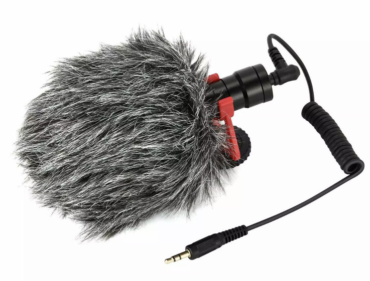 New Moukey MCM-1 DSLR Video Camera Microphone; External Open Box