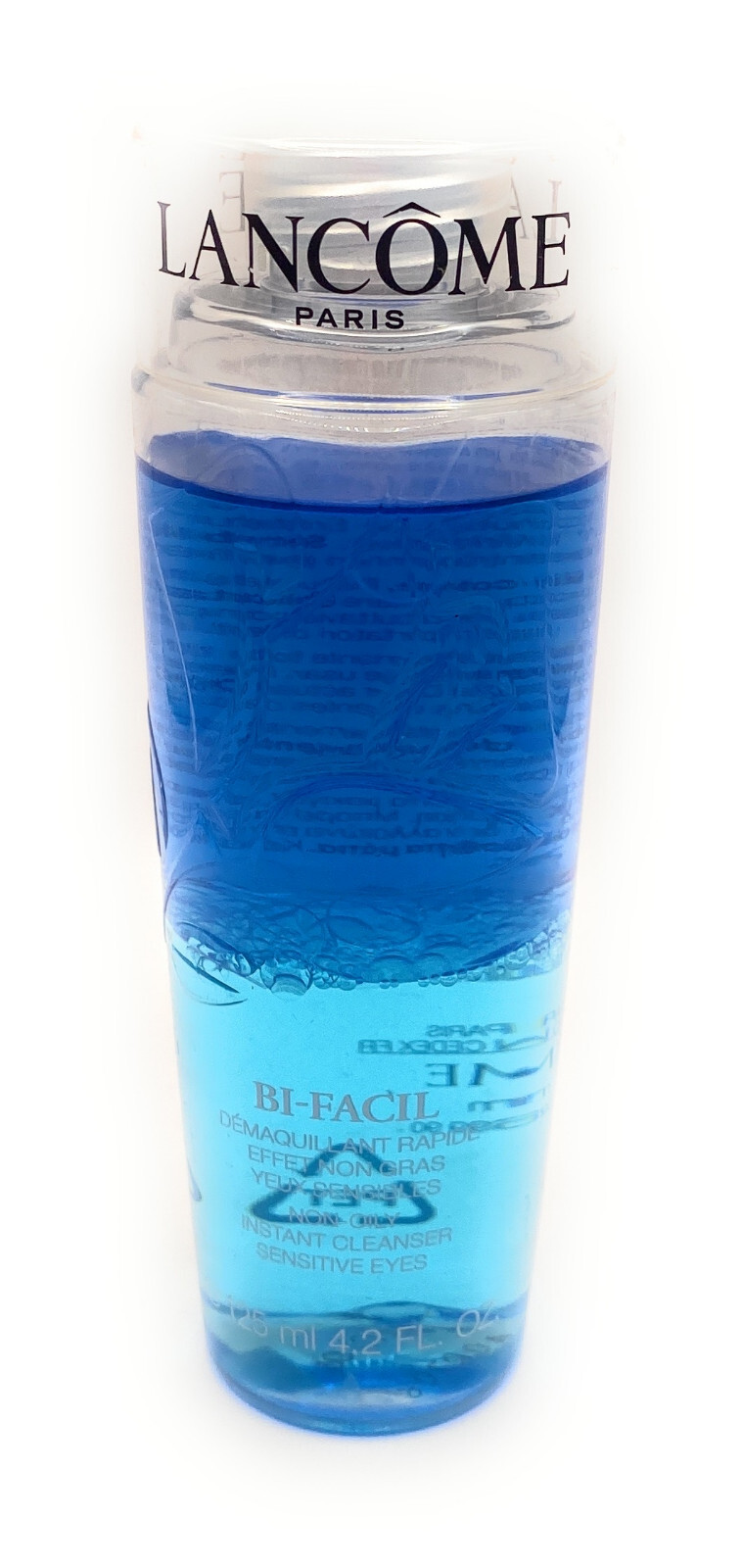 Lancome Bi-Facil Non-Oily Instant Cleanser Sensitive Eyes 4.2 Oz Brand New