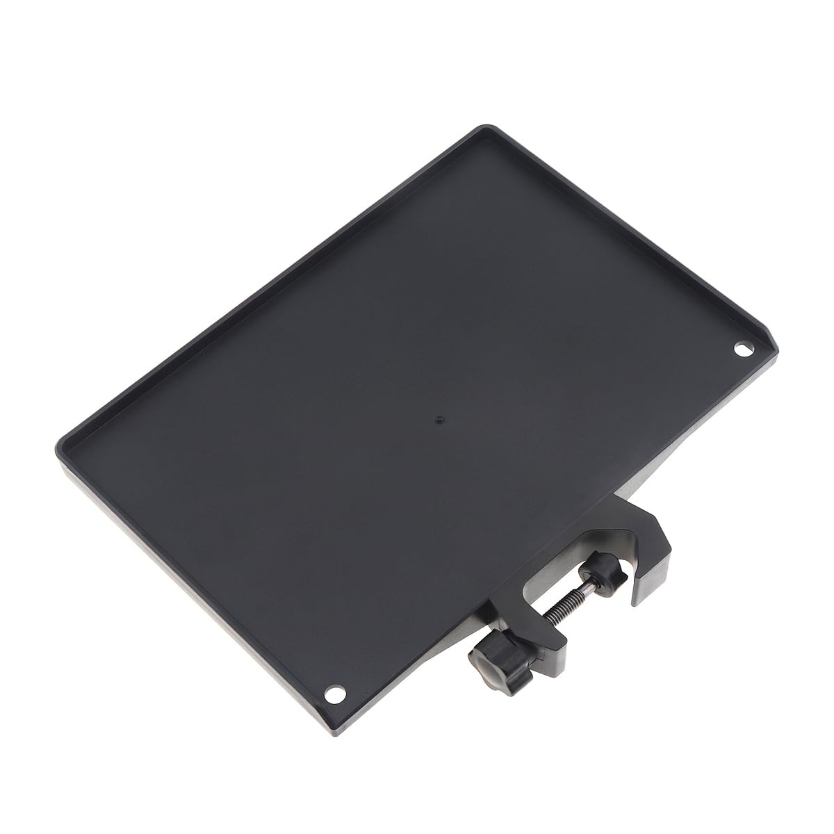 RTNLIT Microphone Stand Tray, Clamp On Firm Rack Tray Holder with 4.5 Pound W...