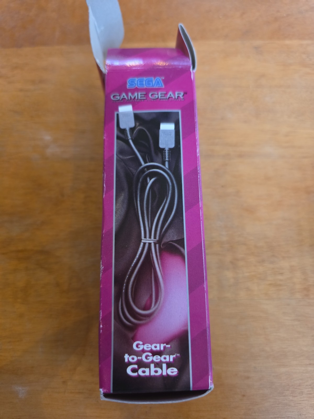 Sega Game Gear Versus Link Cable Cord Gear-to-Gear Authentic Read Description