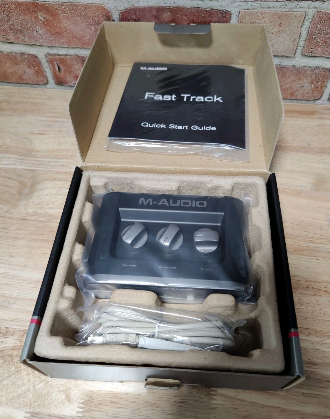 OPEN BOX M-Audio Fast Track Digital Audio Recorder