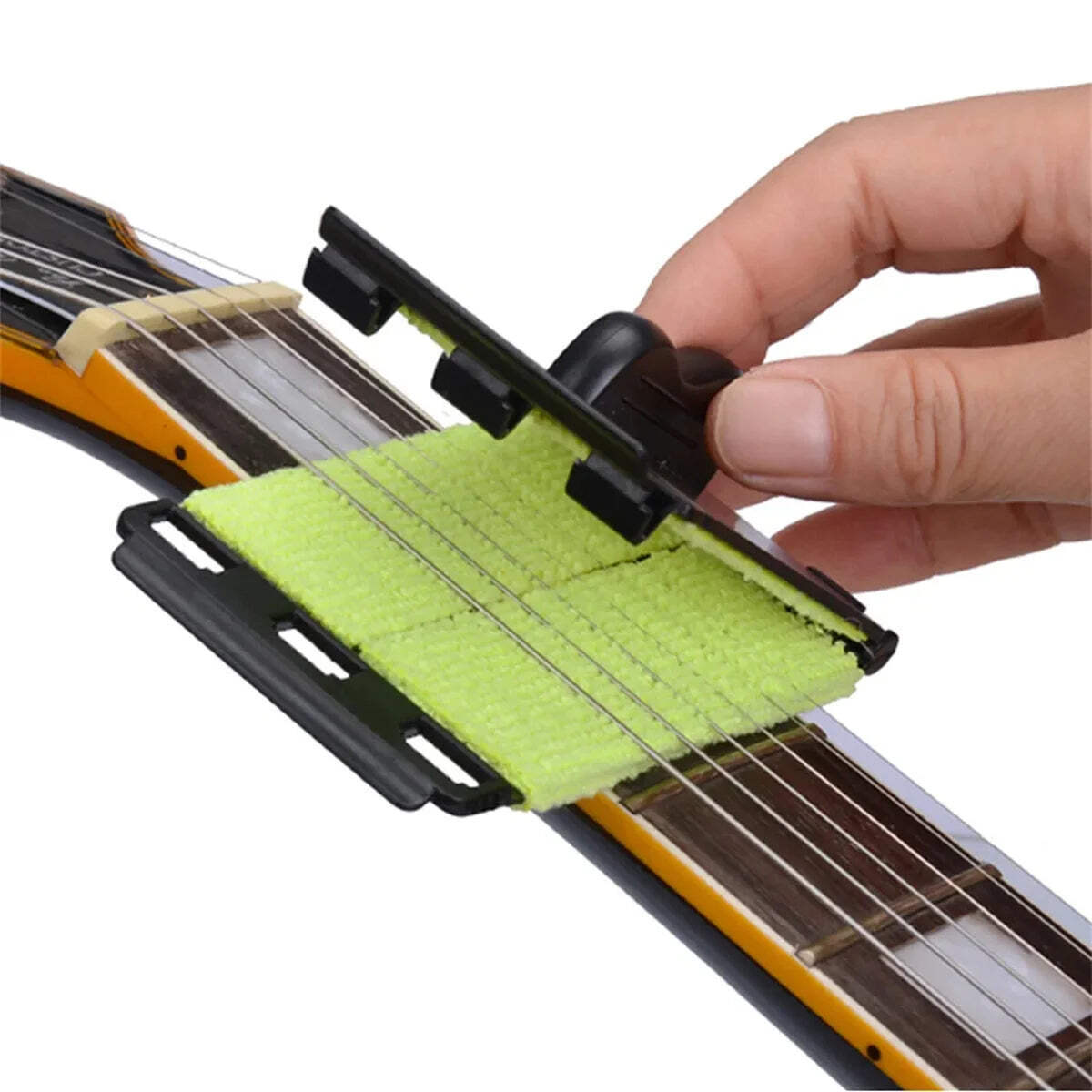 Miwayer Guitar String Cleaner Clean Fretboard Cloth Tool for Maintenance and Car