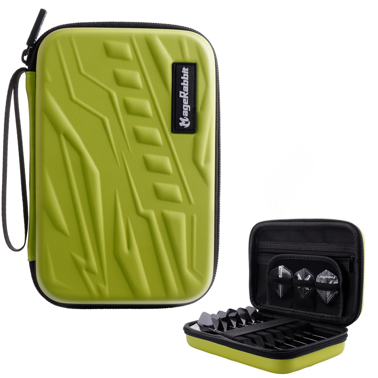 Dart Case for 6 Complete Darts - Wallet Case, Compact Storage for Tips, Shaft...