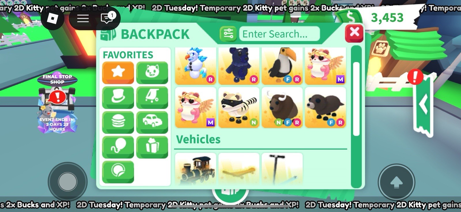 Adopt me Roblox pets dm for prices
