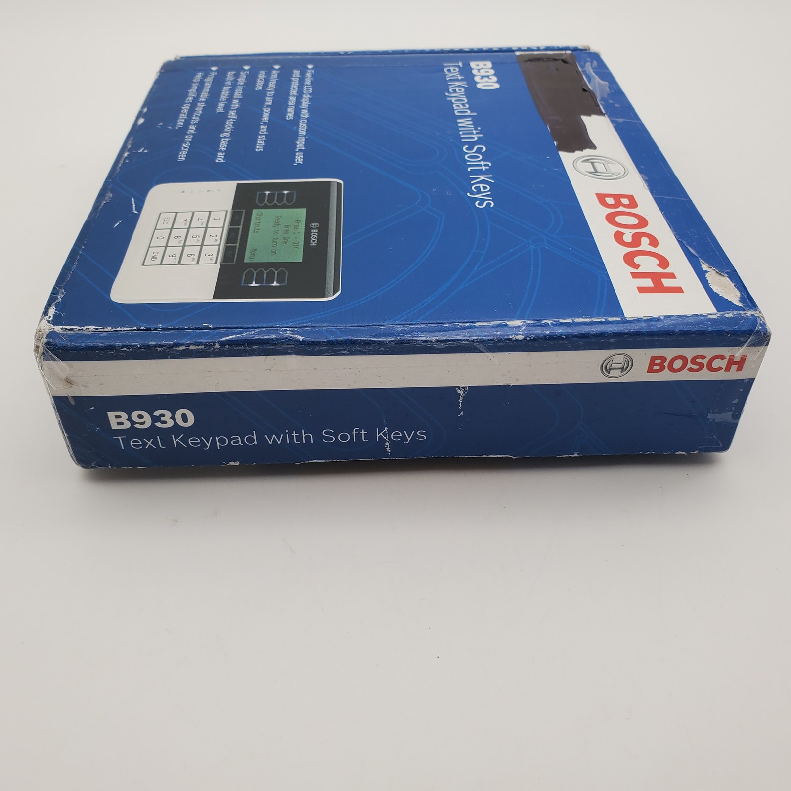 Bosch B930 Text Keypad with Soft Keys - Sealed Worn Box