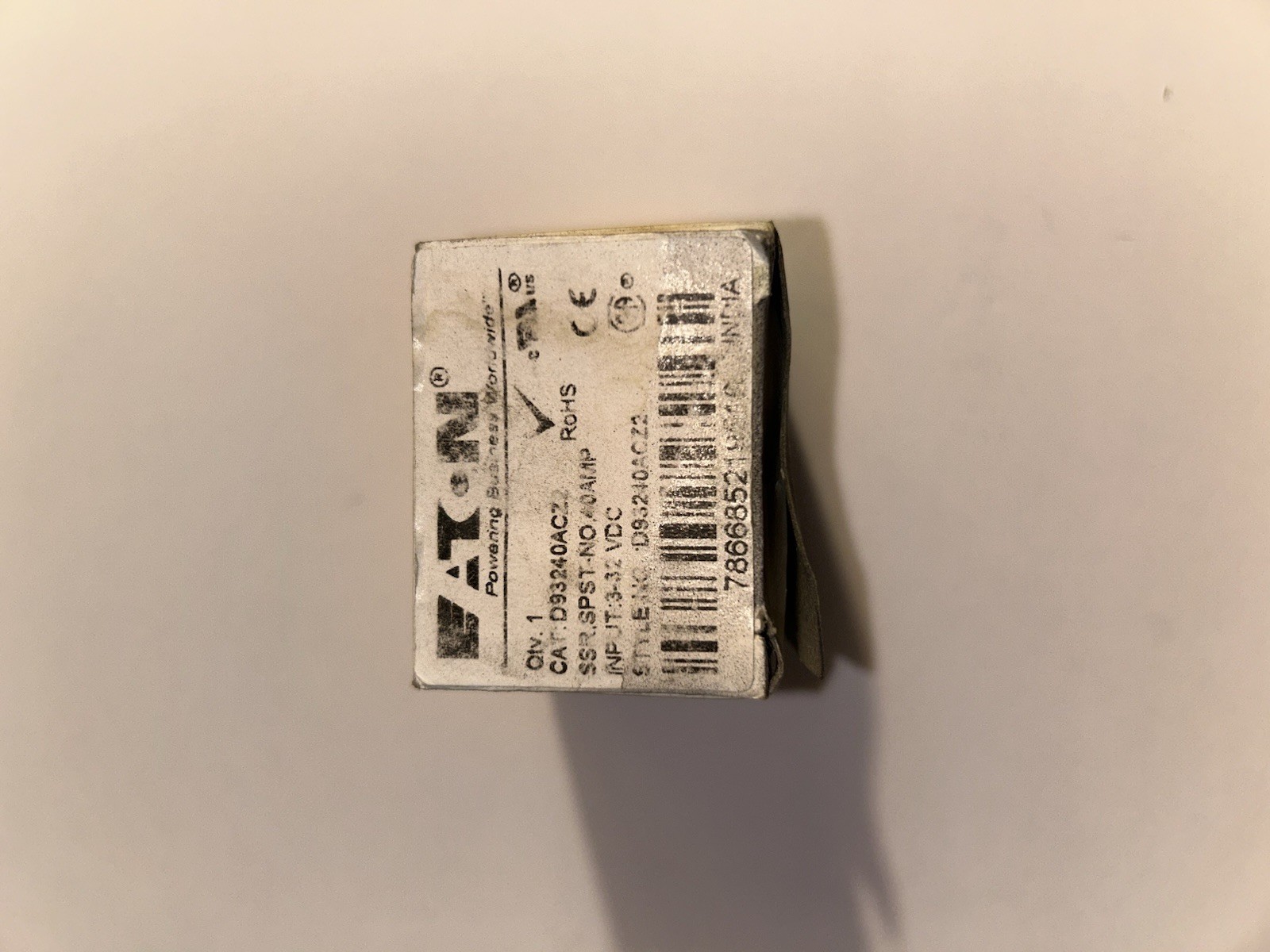 Eaton D93240ACZ2 Solid State Relay 40A 24–280VAC Industrial Control Module
