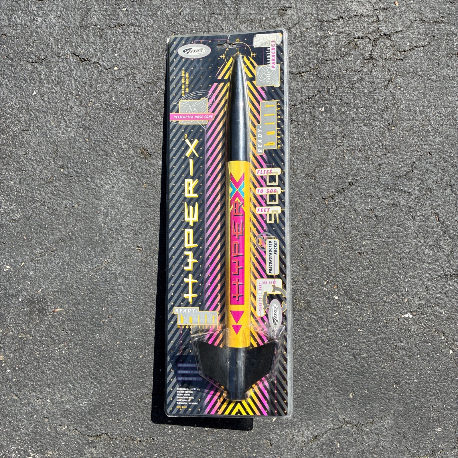 Estes Hyper-x  1804 Model Rocket - Brand New Sealed 1997 Ready Built -- 8742